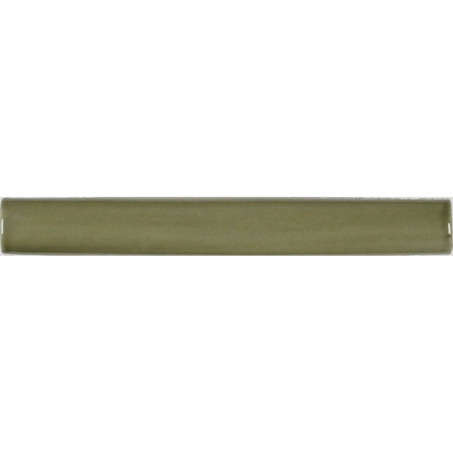 Бордюр 20x3 9мм Studio ADST4040 Barra Lisa Eucaliptus глянцевая зеленый Adex