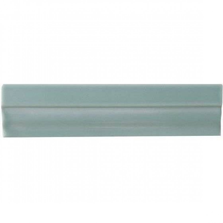 Бордюр 15x4 9мм Neri Adne5624 Cornisa Clasica Sea Green матовая зеленый Adex
