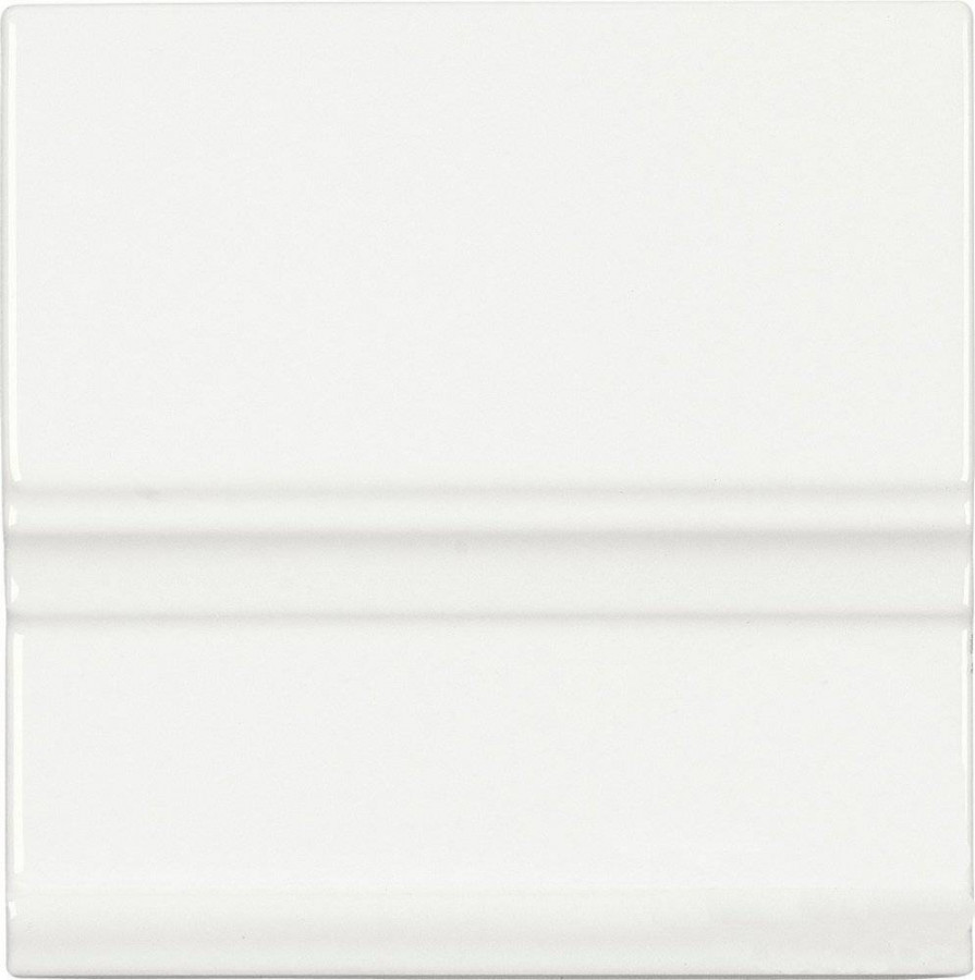 Плинтус 15x15 9мм Neri ADNE5319 RODAPIE CLASICO BLANCO Z глянцевая белый Adex