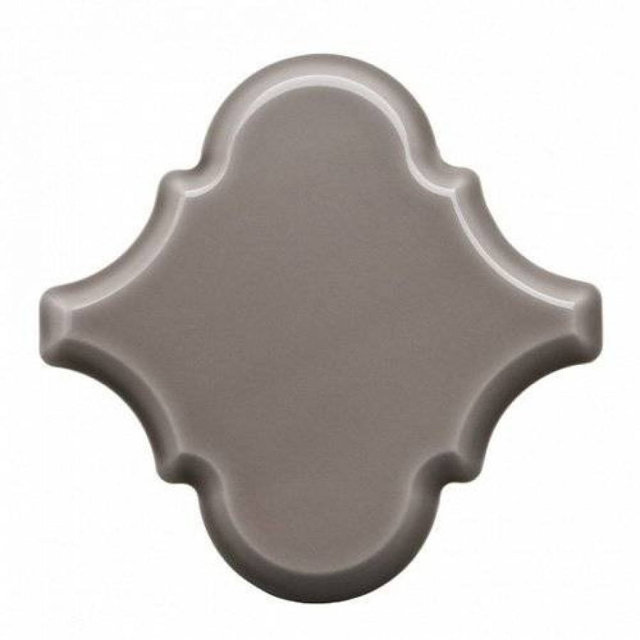 Керамическая плитка 15x15 9мм Renaissance Adst8005 Arabesco Biselado Timberline глянцевая серый Adex