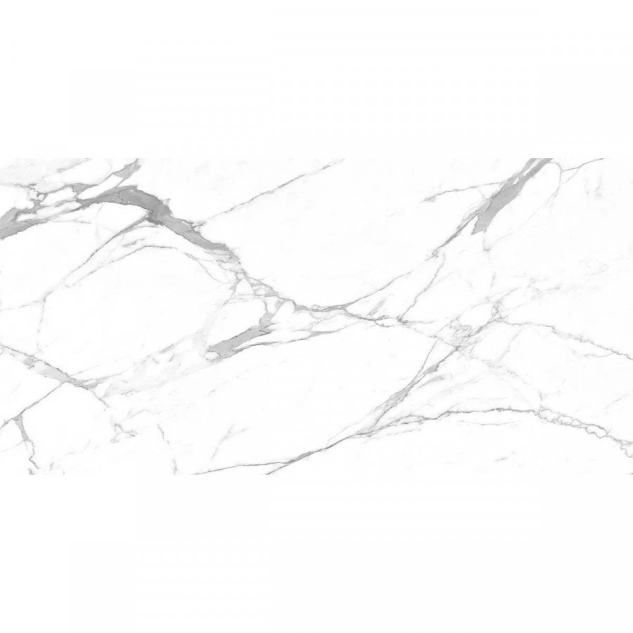 Керамогранит 120x60 8.3мм Carrara Terrific Silver Белый Матовый матовая белый Ceradim