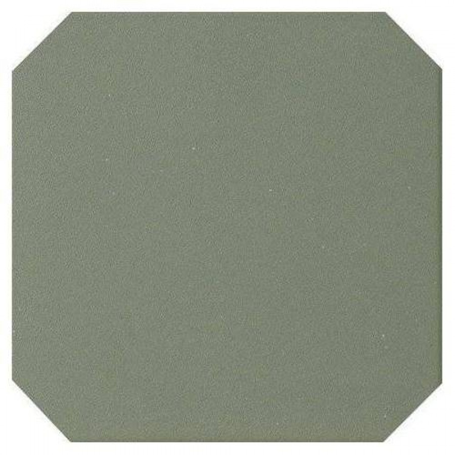 Керамогранит 20x20 8мм Old England Oeo4 Ottagono Bath матовая зеленый Ceramiche Grazia