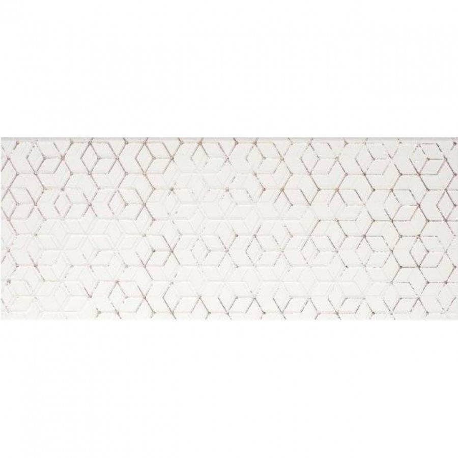 Декор 50x20 9мм Narni Geo матовая белый Ceramika Konskie