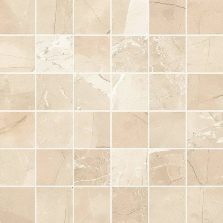 Мозаика 30x30 10мм Pulpis Beige Natt (4.7x4.7) матовая бежевый Cerdomus