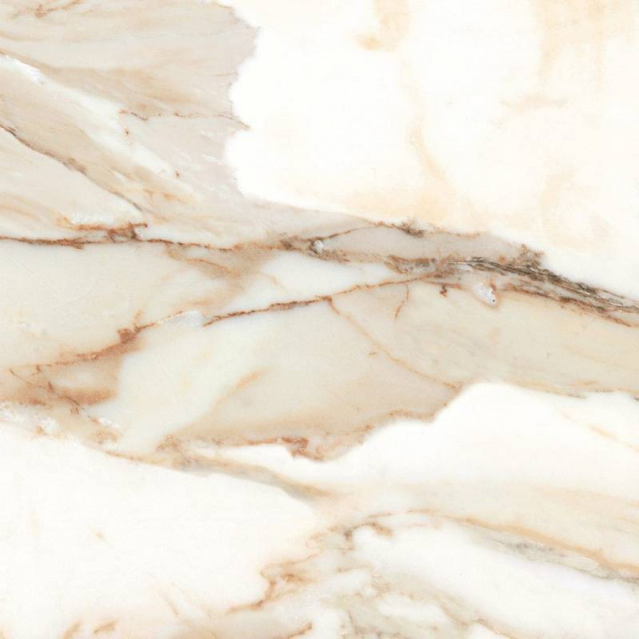 Керамогранит 60x60 8мм Calacatta Gold Polished глянцевая белый Cerrad