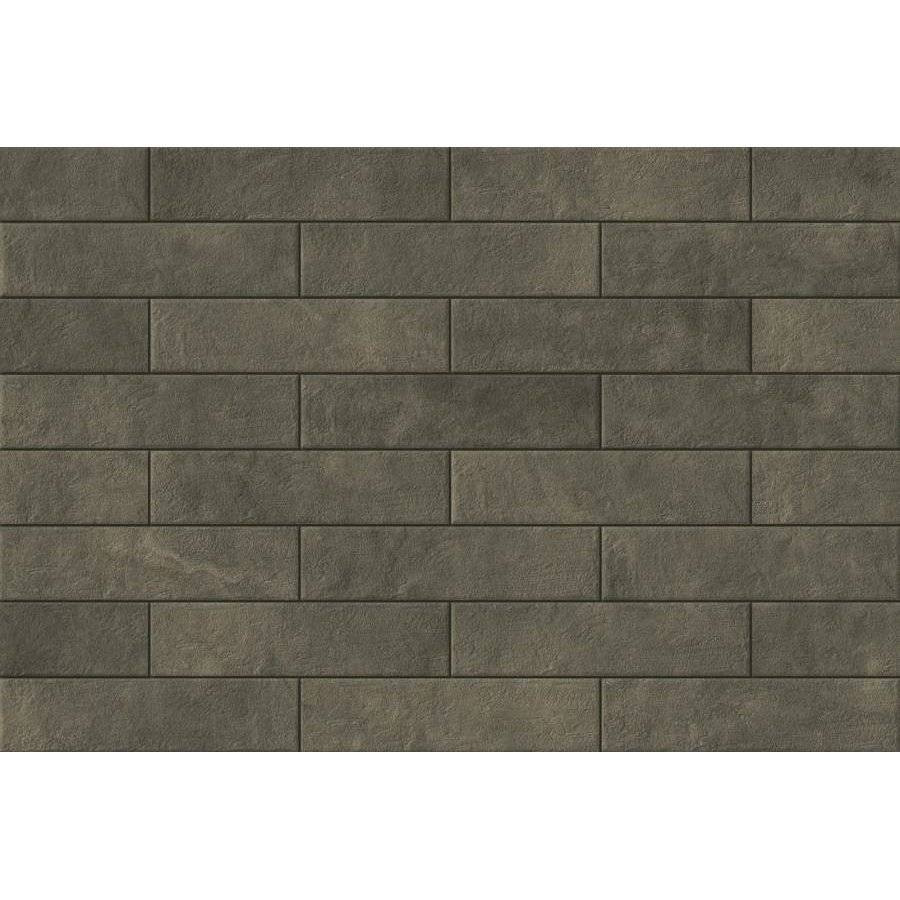 Клинкерная плитка 30x7 9мм Macro Graphite матовая серый Cerrad