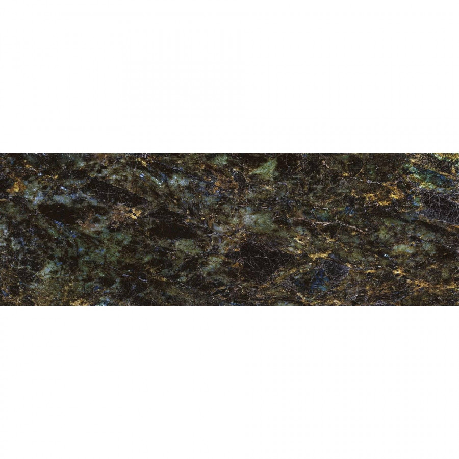 Керамогранит 240x80 15мм Slab Labradorite High Glossy глянцевая черный Adicon