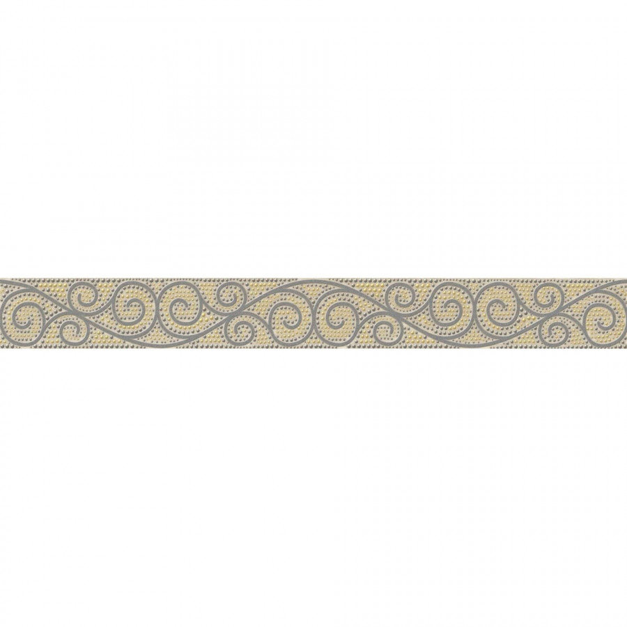 Бордюр 44x5 8.5мм Illusion IL1J451 Многоцветный матовая бежевый Cersanit