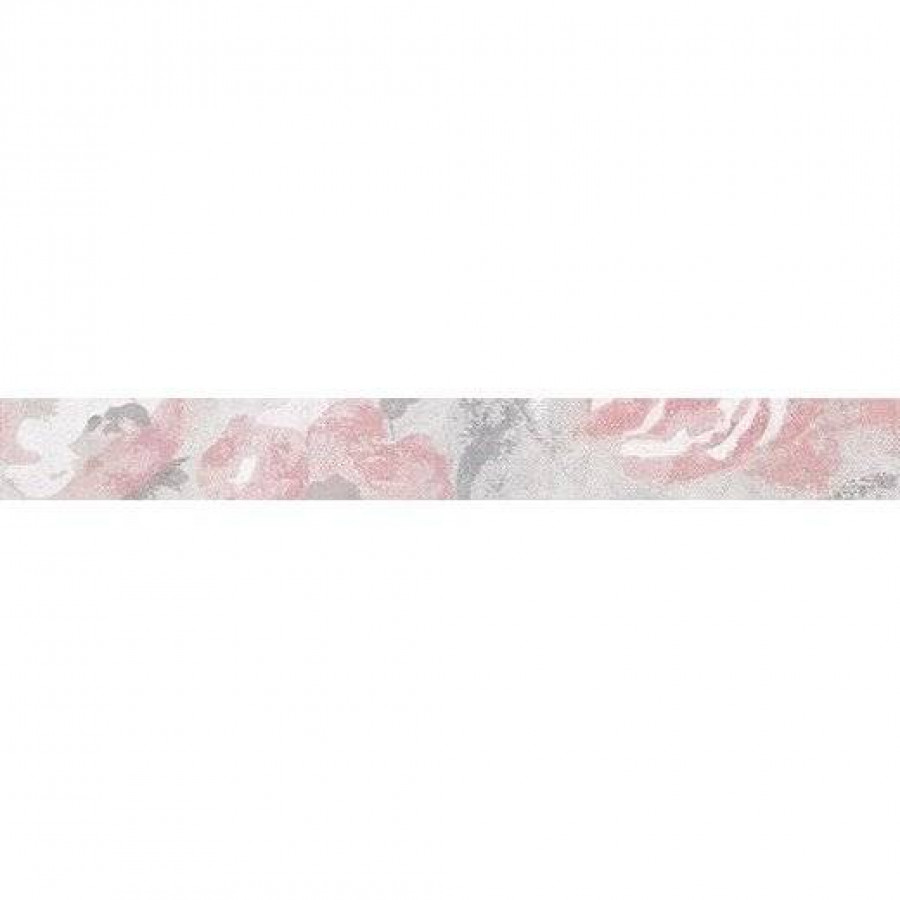 Бордюр 44x5 9мм Navi NV1J071D Розовый матовая розовый Cersanit