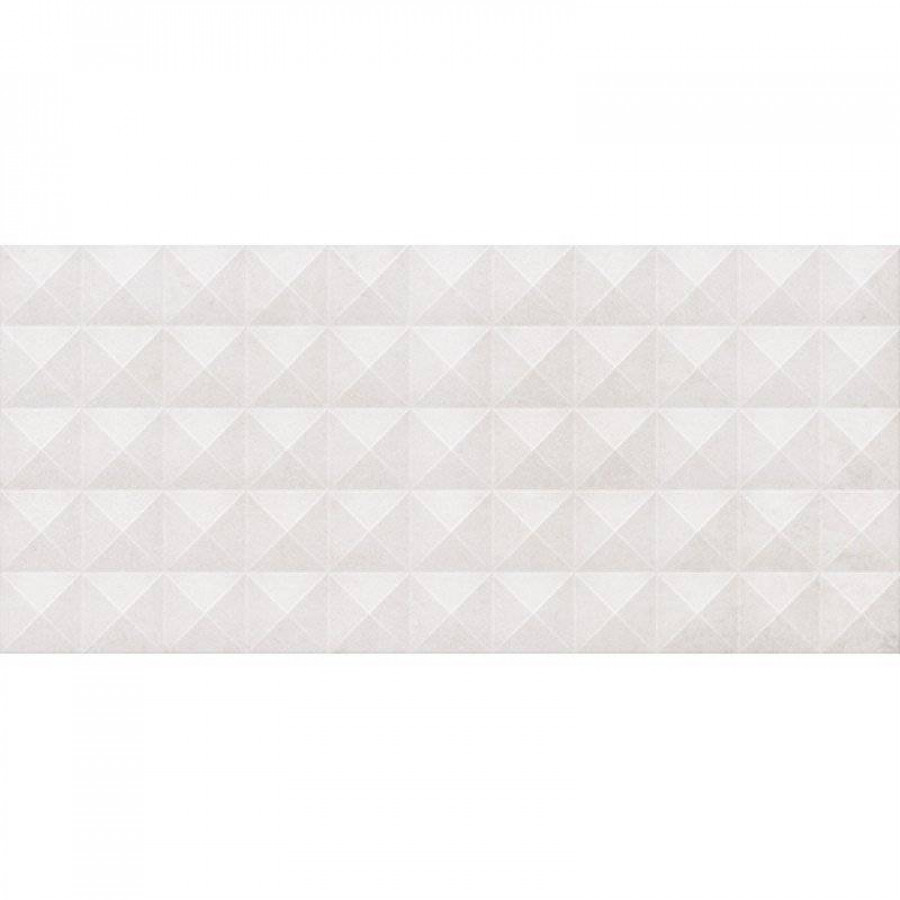 Керамогранит 44x20 9мм Alrami AMG092D Облицовочный Рельефный Серый матовая белый Cersanit