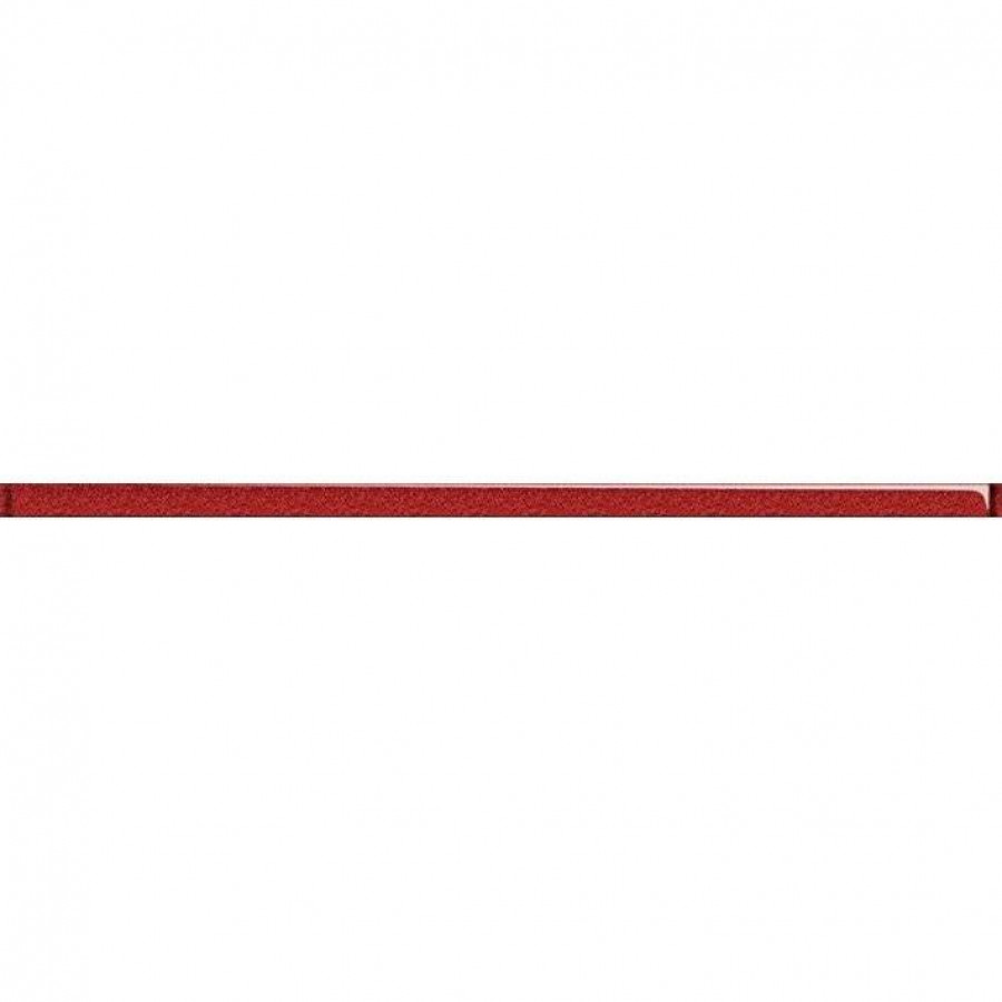 Бордюр 60x2 9мм Universal Glass UG1L413 Красный глянцевая фиолетовый Cersanit