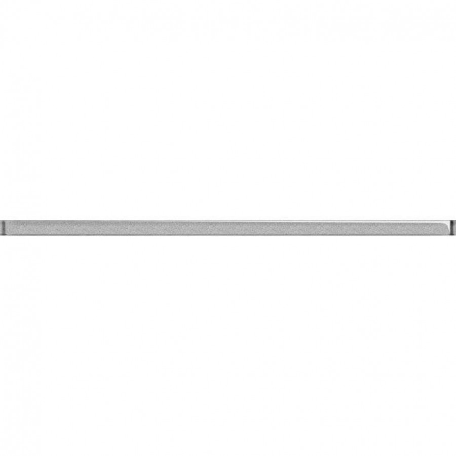 Бордюр 60x2 9мм Universal Glass UG1L091 Серый глянцевая серый Cersanit