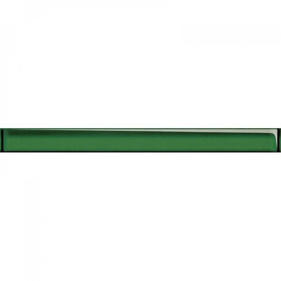Бордюр 45x4 10мм Universal Glass UG1H021 Стеклянный Зеленый глянцевая зеленый Cersanit