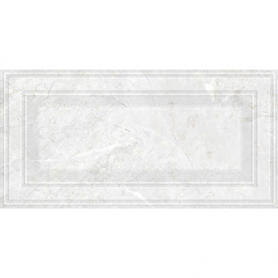 Керамическая плитка 60x30 9мм Dallas C-DAL522D Рельеф Светло-Серый глянцевая серый Cersanit