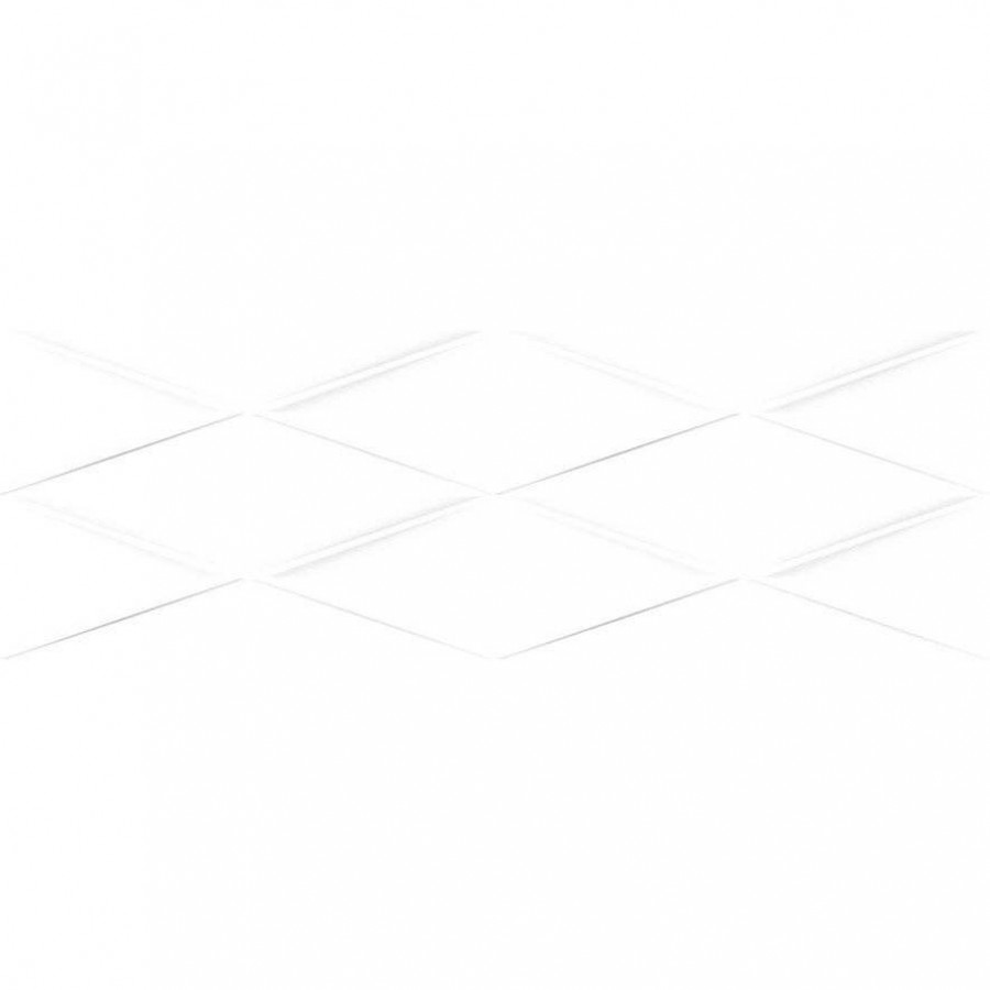 Керамическая плитка 75x25 9мм Vegas VGU052-53 глянцевая белый Cersanit