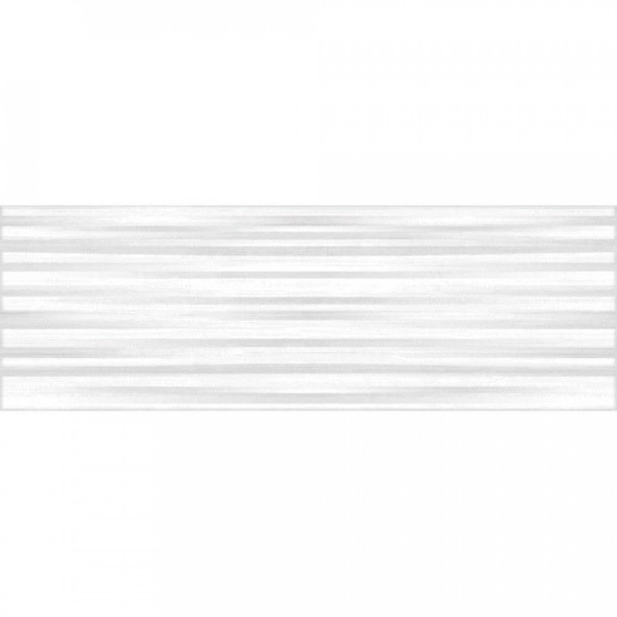 Керамическая плитка 75x25 9мм Santorini TRU052D-53 глянцевая белый Cersanit