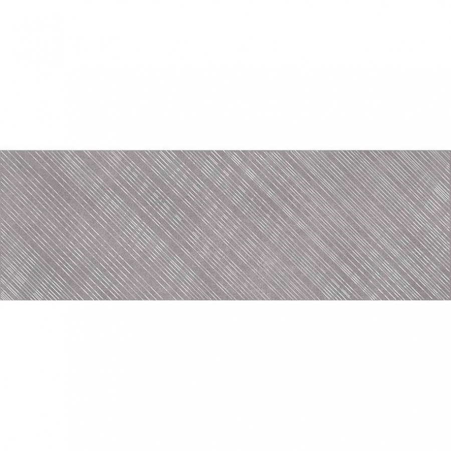 Вставка 75x25 9мм Apeks AS2U092DT-63 Линии B матовая серый Cersanit