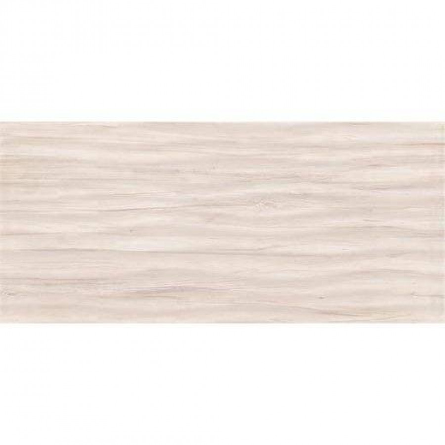 Керамическая плитка 44x20 9мм Botanica BNG012D Рельеф Бежевая глянцевая бежевый Cersanit