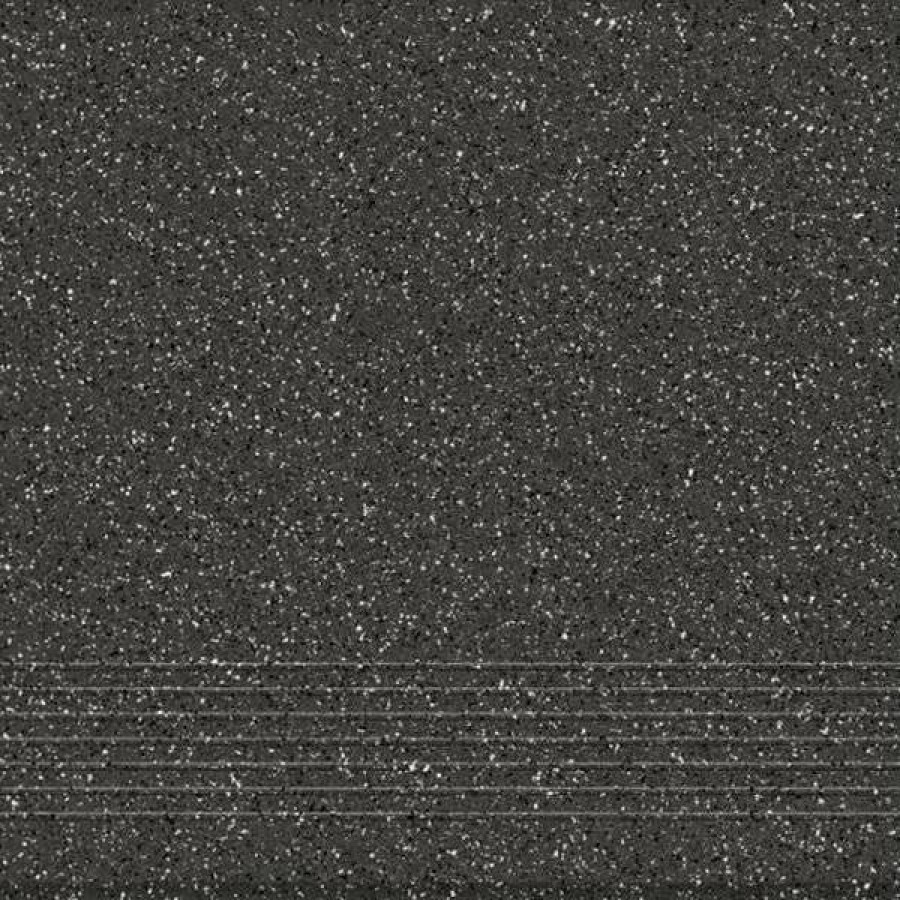 Ступень 30x30 8мм Milton ML4A403D Темно-Серая матовая серый Cersanit