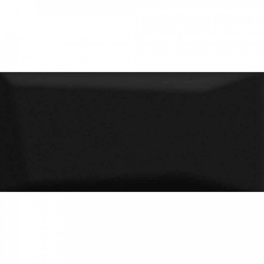 Керамическая плитка 44x20 9мм Evolution EVG232 Облицовочная Рельеф Черный глянцевая черный Cersanit