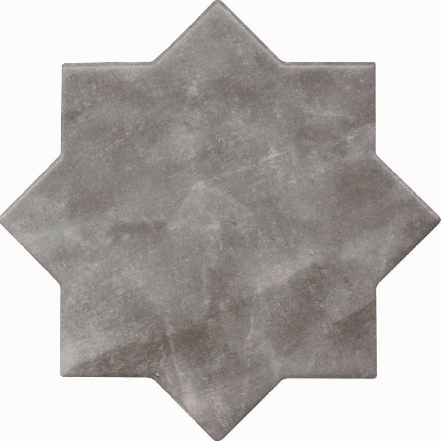 Керамогранит 13x13 10мм Becolors Star Grey матовая серый Cevica