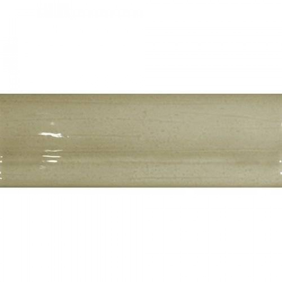 Бордюр 15x5 20мм Plus Ma Torelo Khaki глянцевая бежевый Cevica