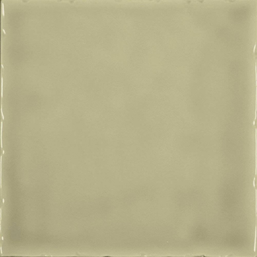 Керамическая плитка 15x15 10мм Plus Khaki глянцевая зеленый Cevica