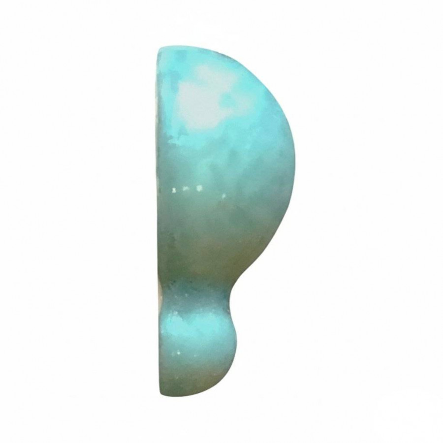 Угол 5x3 10мм Plus Corner Torelo Nilo (Craquele) глянцевая голубой Cevica