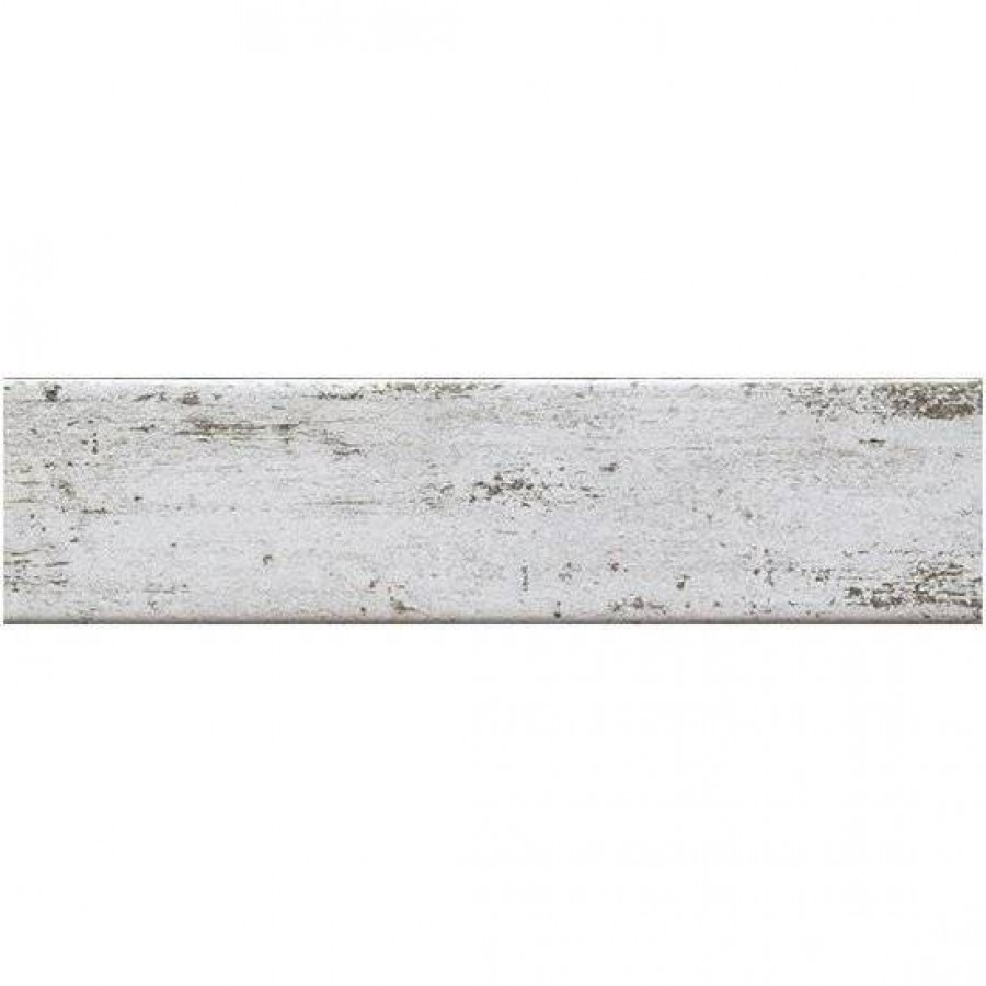 Керамогранит 26x6 9мм Woodlands White матовая белый Cevica