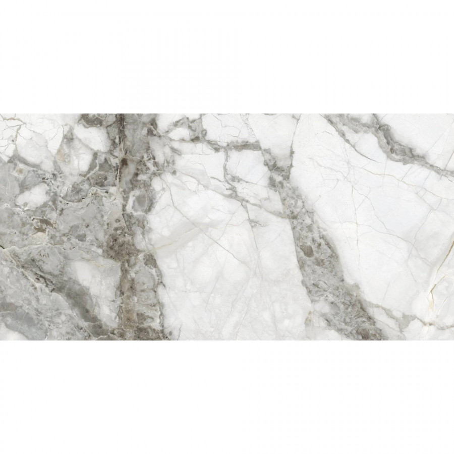 Керамогранит 120x60 9мм Giotto Brown P полированная белый CL KER