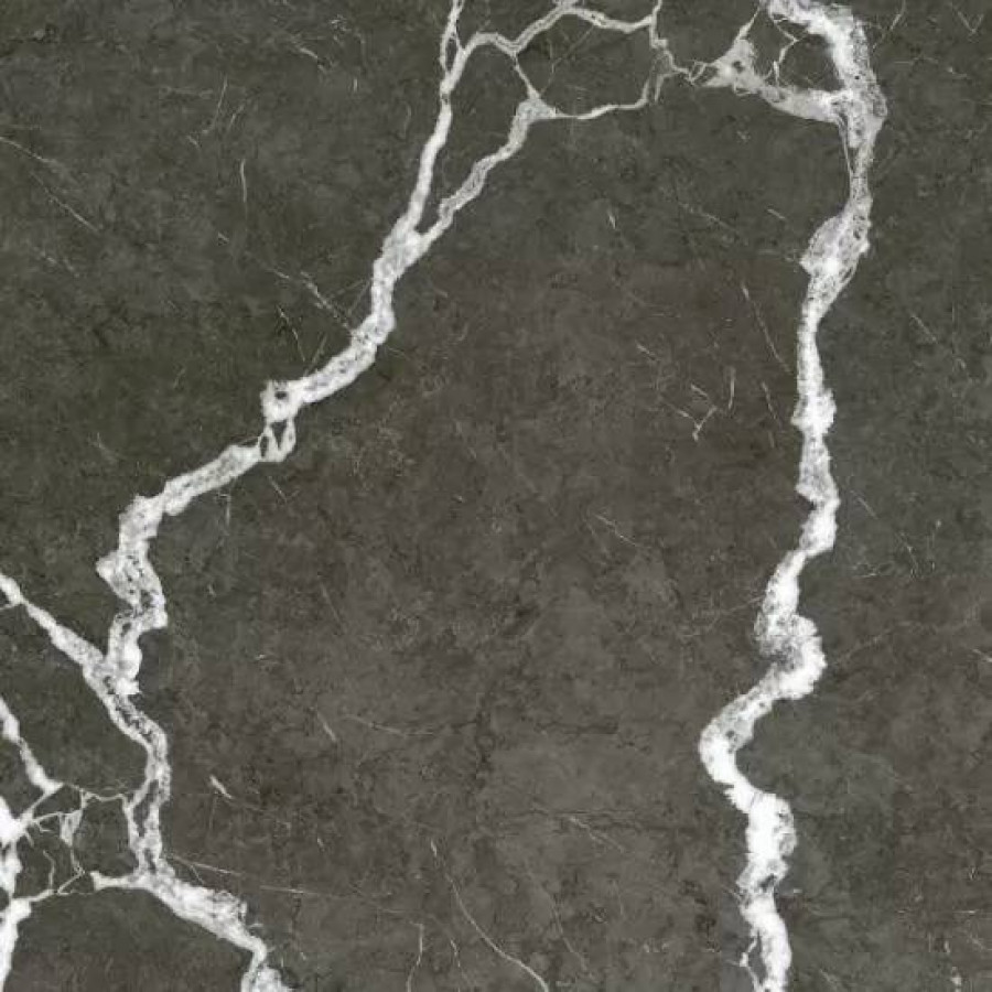 Керамогранит 60x60 9мм Микеланджело 610010002750 Дарк матовая черный ColiseumGres