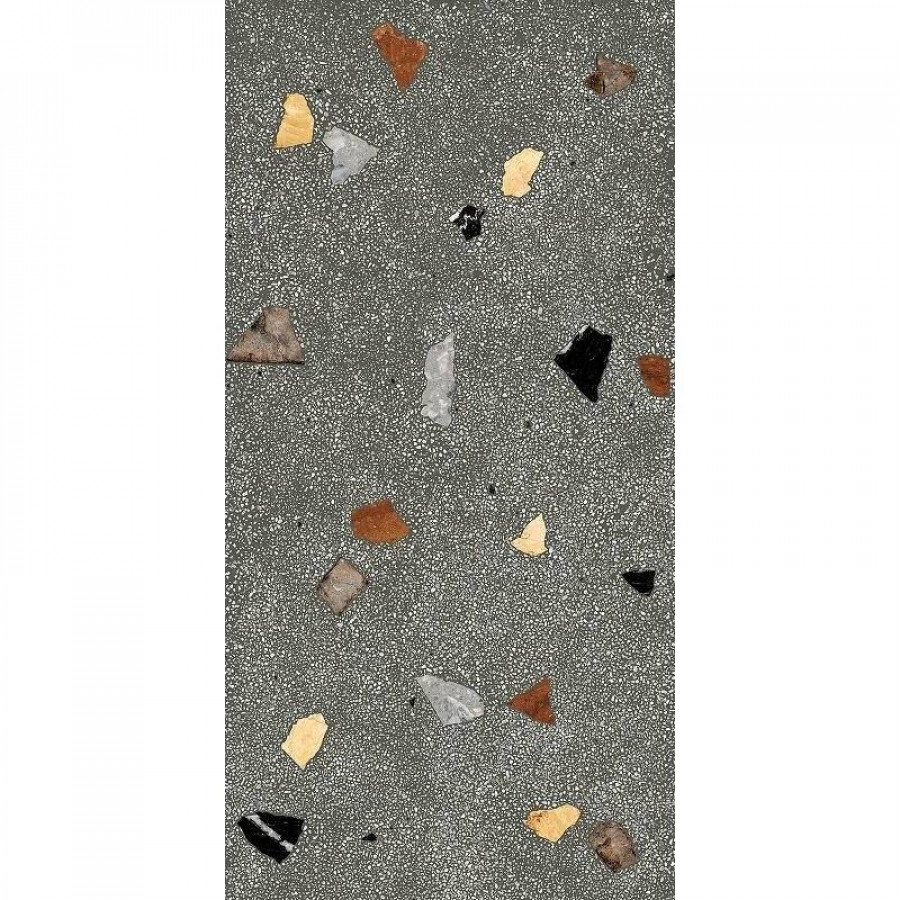 Керамогранит 120x60 9мм Палладио 610010002691 Блэк матовая черный ColiseumGres