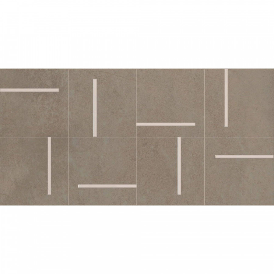 Декор 60x30 8.5мм Naomi ND_D0003 Choco матовая коричневый Creto