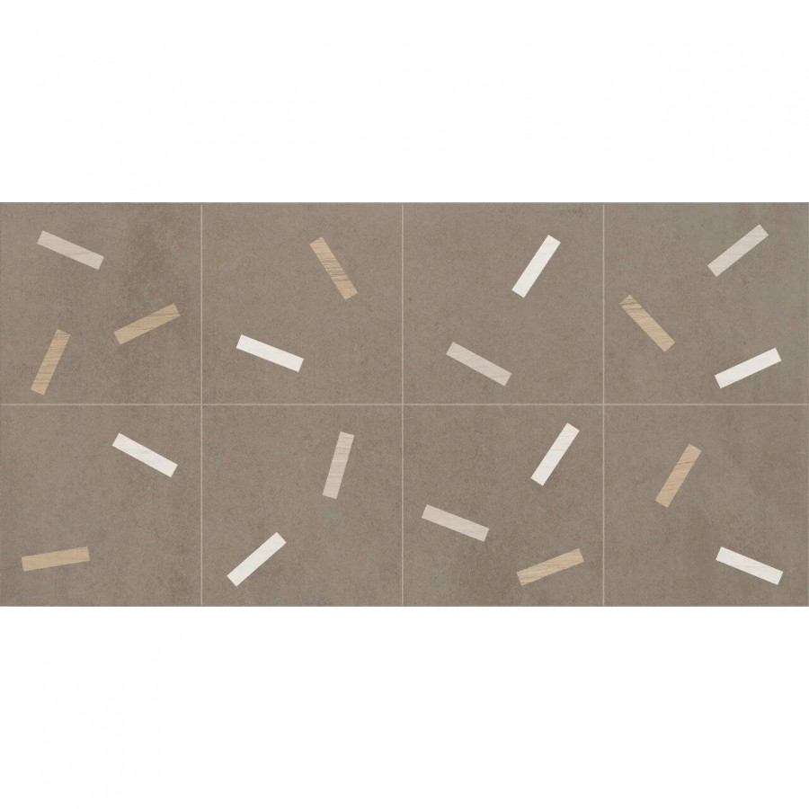 Керамическая плитка 60x30 8.5мм Naomi BD_A0012 Sticks матовая коричневый Creto