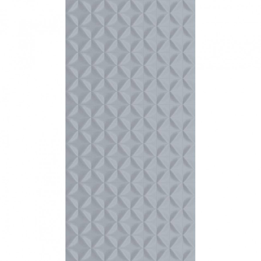 Керамическая плитка 60x30 8.5мм Pastel NRL_P0021 Waffle Haze матовая серый Creto