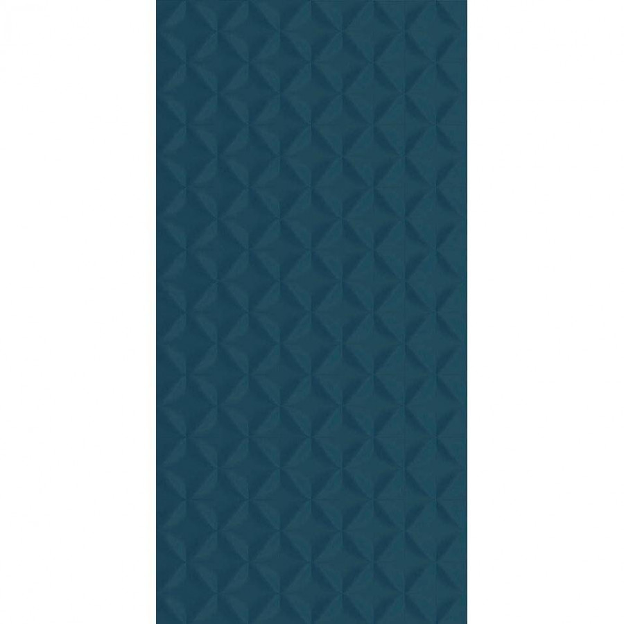 Керамическая плитка 60x30 8.5мм Pastel NRL_P0022 Waffle Blue матовая синий Creto