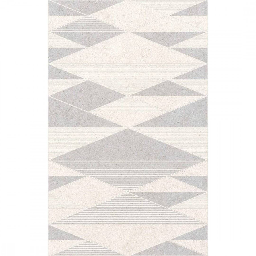 Декор 40x25 8мм Lorenzo 04-01-1-09-03-06-2610-0 Серый матовая серый Creto