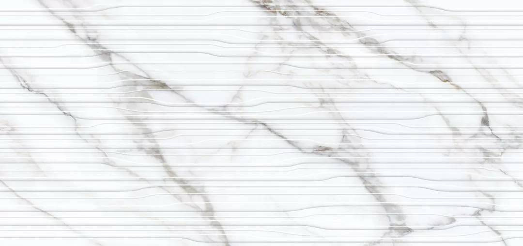 Керамогранит 120x60 8.5мм Calcutta MPL-061786 Stx Gld Prism 3pc матовая белый Creto