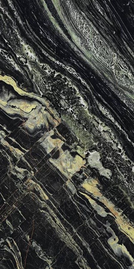 Керамогранит 120x60 8.5мм Lumino MPL-062313 Black Port глянцевая черный Creto