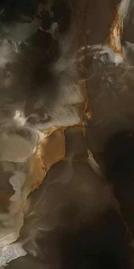 Керамогранит 120x60 8.5мм Lumino MPL-062324 Silkonyx Night глянцевая коричневый Creto