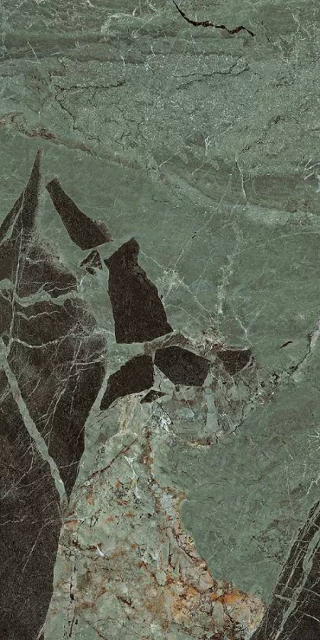 Керамогранит 160x80 9мм Lumino MPL-062330 Opera Garden 160 глянцевая зеленый Creto