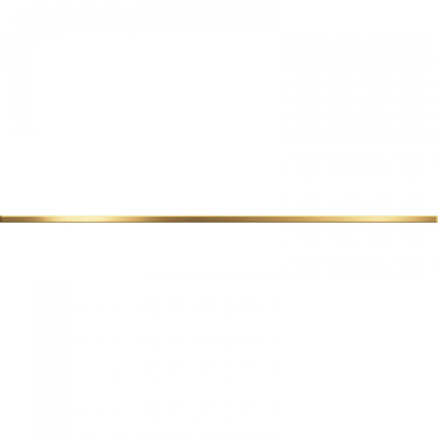 Бордюр 74x1 9.5мм BW0MEA09 Metallic Gold глянцевая золотой Delacora