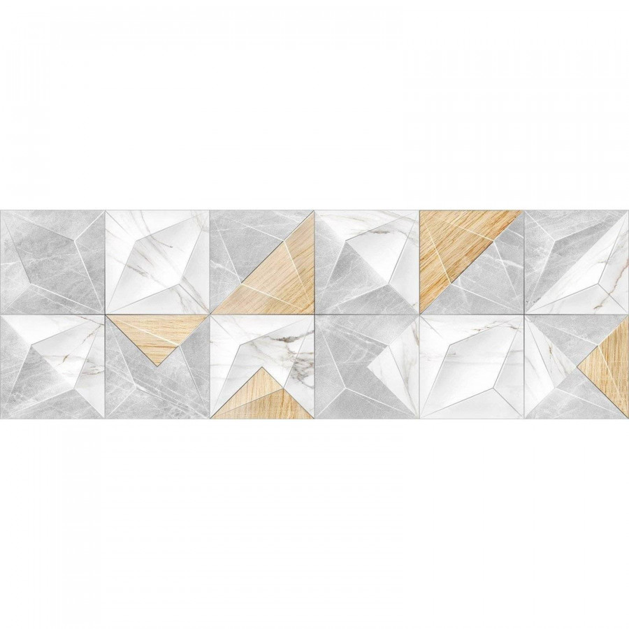 Керамическая плитка 74x25 10мм Canyon WT15CAC55R Color глянцевая бежевый Delacora