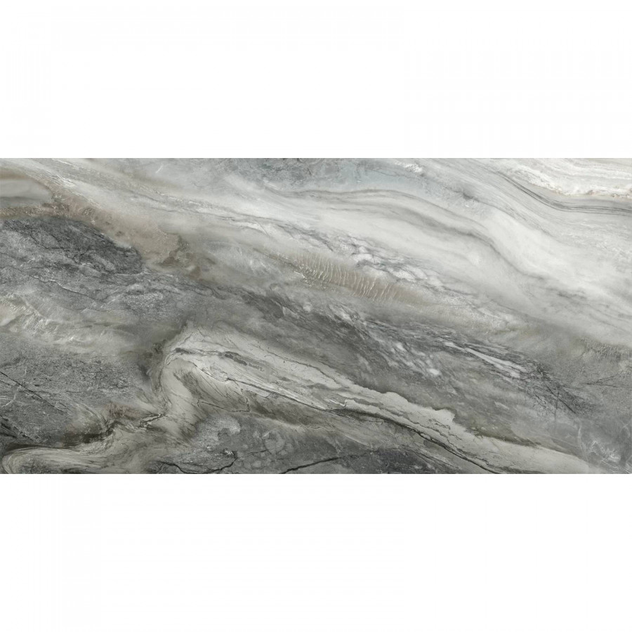 Керамогранит 120x60 9.5мм Simphony D120216M Карвинг матовая серый Delacora
