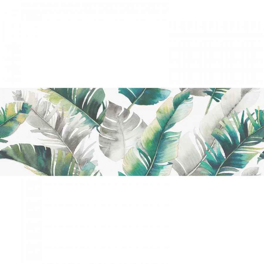 Керамическая плитка 90x30 10.5мм Barbados WT93BAB55 глянцевая зеленый Delacora