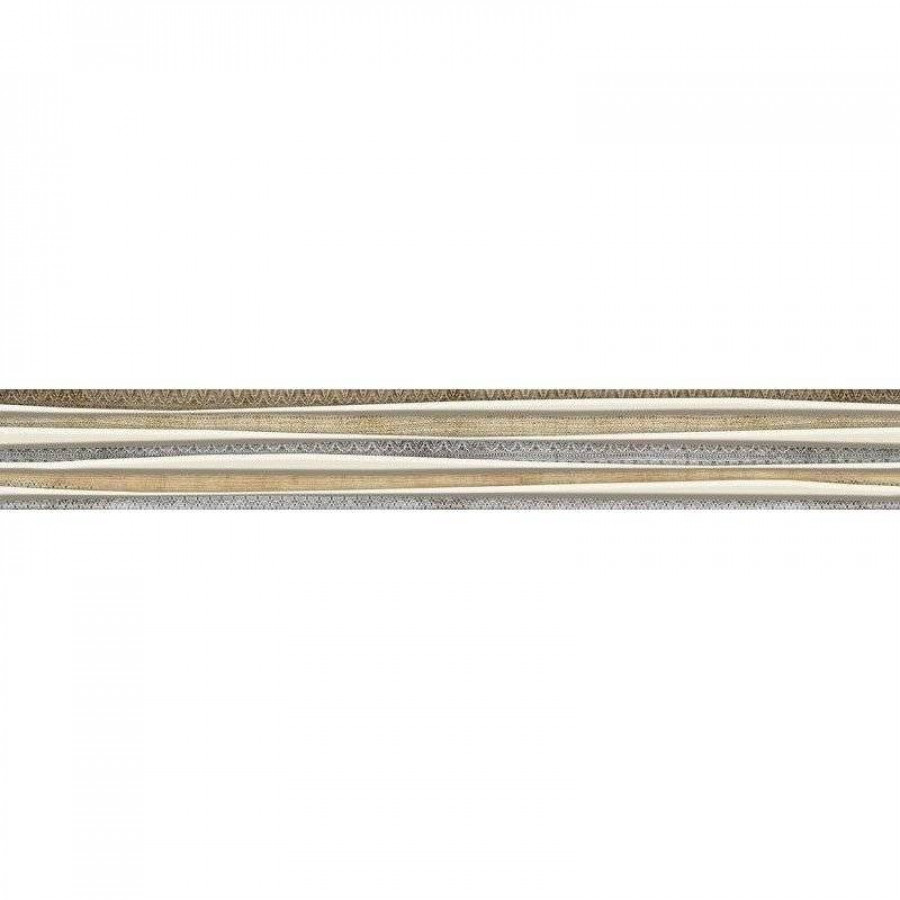 Бордюр 49x7 7.5мм Lorens BWU53LRS04R глянцевая бежевый Alma Ceramica