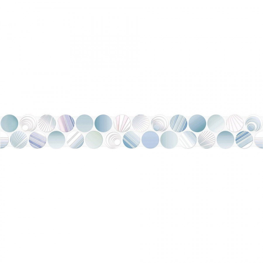 Бордюр 50x7 7.5мм Bolle BWU53BOL006 глянцевая серый Alma Ceramica