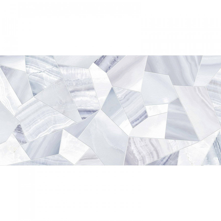 Керамическая плитка 50x25 7мм Bergamo TWU09BGM017 глянцевая серый Alma Ceramica