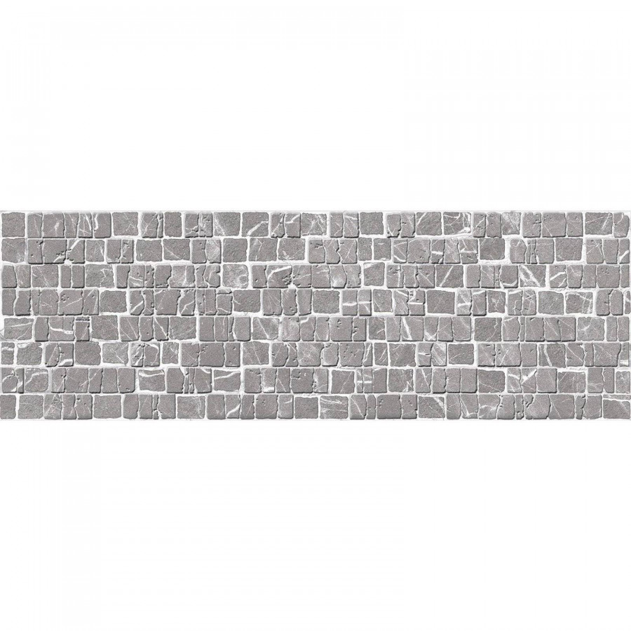 Керамическая плитка 74x25 9.8мм Laurent TWU12LRT27R Рельефная матовая серый Alma Ceramica