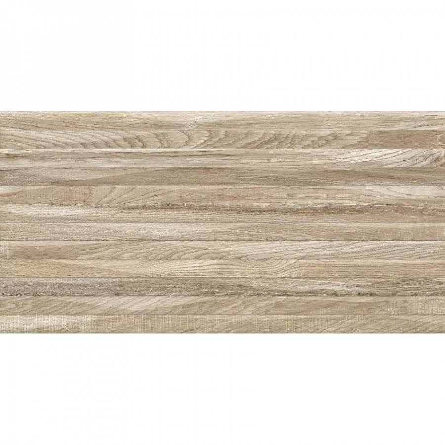 Керамическая плитка 50x25 8мм Euphoria TWU2550EPH44 Рельефная глянцевая бежевый Alma Ceramica